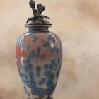 Авторская керамическая ваза ручной работы